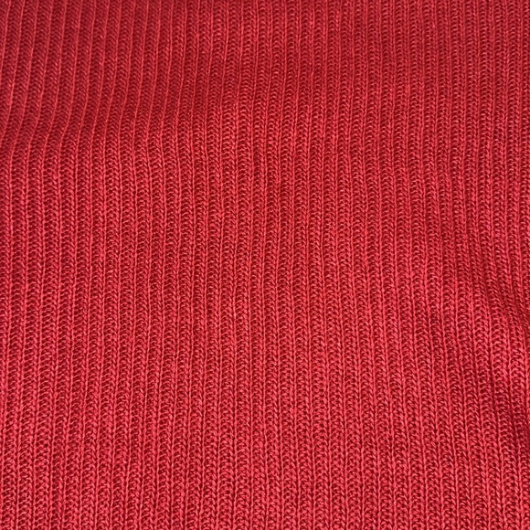 New Portolano Scarf. Red. Soft and warm. - Picture 2 of 5